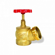 Клапан пожарный КПЛ 65-1 латунный 125° муфта – цапка (клапан КПЛ 65-1)