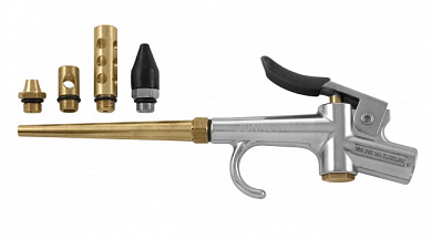 Пистолет продувочный с насадками, набор. JAT-6904S 