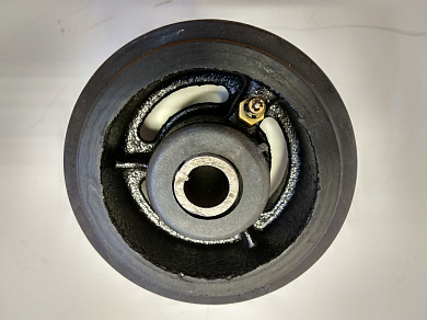 Колесо обрезиненное без кронштейна D46