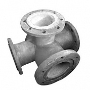 Подставка-тройник фланцевый ППТФ 150х150