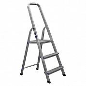 Стремянка стальная 3 широкие ступени