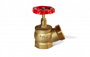 Клапан пожарный КПЛ 50-1 латунный 125° муфта – цапка (клапан КПЛ 50-1)
