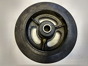 Колесо обрезиненное без кронштейна D63