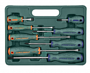 Набор отверток шлиц и крест SL 6,5х38-6,5х150  PH#1-3, 8 предметов D71PP08S