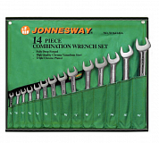 Набор ключей гаечных комбинированных дюймовых в кейсе, 3/8"--1-1/4", 14 предметов W26414S