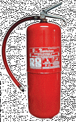 Огнетушитель порошковый ОП-10 (з) АВСЕ, имеет сертификат МРС