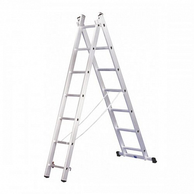 Лестница двухсекционная 2х 8 ступеней "ЭНКОР"