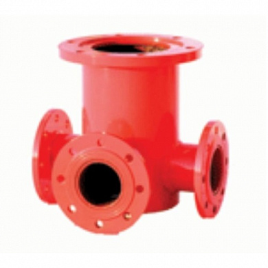 Подставка-тройник фланцевый ППТФ 250х250