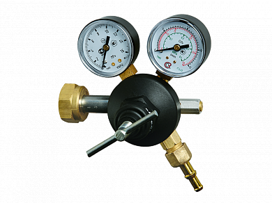 Регулятор углекислотный У-30-КР2 (манометр +  расходомер) "Сварог"