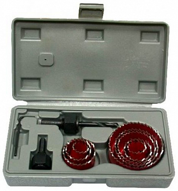 Набор коронок д/дерева 11шт