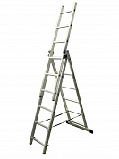 Лестница трехсекционная 3х15 ступеней "Энкор" 