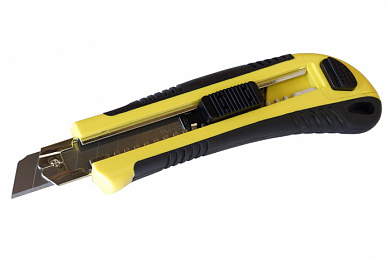 Нож со смен лезвием 18мм пласт корп