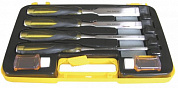 Набор стамесок-долот (6,12,20,26мм+брусок)