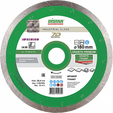Круг алм ф180х1,4х8,5х25,4 Granit