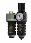 Фильтры (влагоотделители) с регулятором давления для пневмоинструмента  3/8" JAZ-6715 