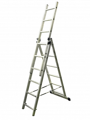 Лестница трехсекционная 3х13 ступеней "Энкор"