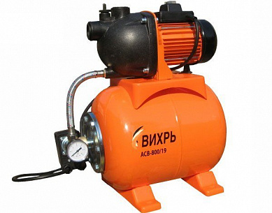 Автоматическая станция водоснабжения ВИХРЬ АСВ-800/19